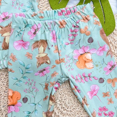 Conj. Jaqueta e Calça Floresta Encantada - Verde